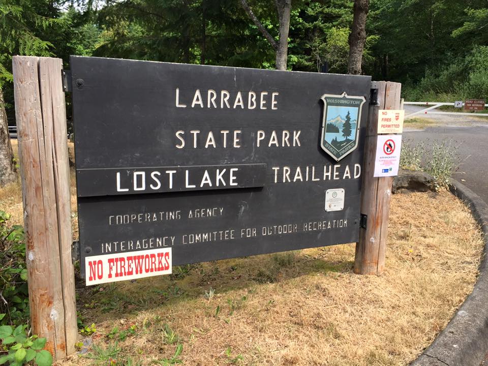 Larrabee state outlet park hiking