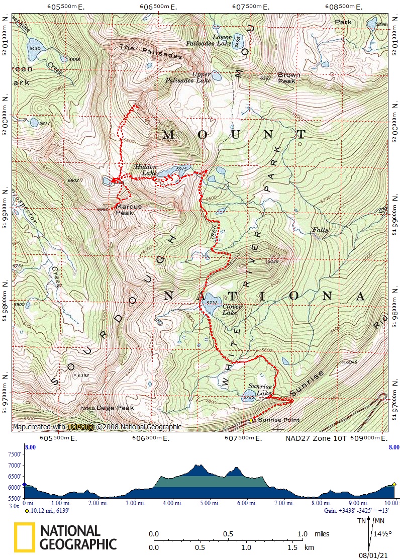 Alpine Scramble - The Palisades & Marcus Peak — The Mountaineers