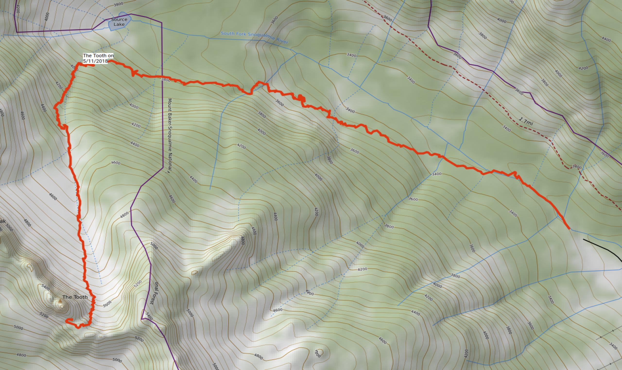 Basic Alpine Climb - The Tooth/South Face — The Mountaineers