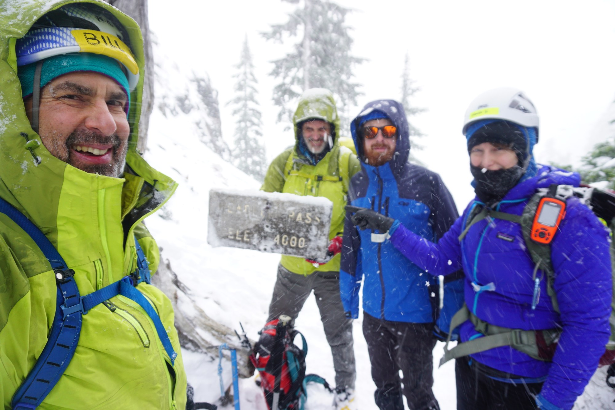 Winter Scramble - Vesper Peak — The Mountaineers