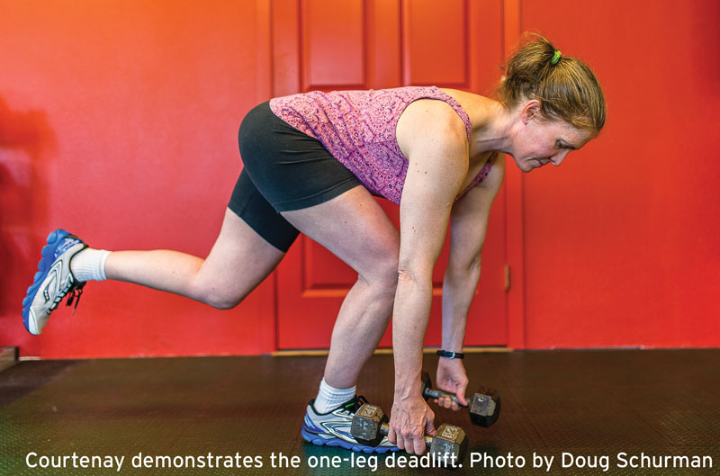 Balance and Coordination - One-leg deadlift — The Mountaineers