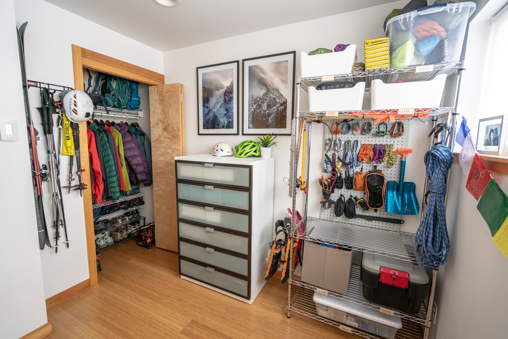 DIY Gear Room: From Garage to City Apartment — The Mountaineers
