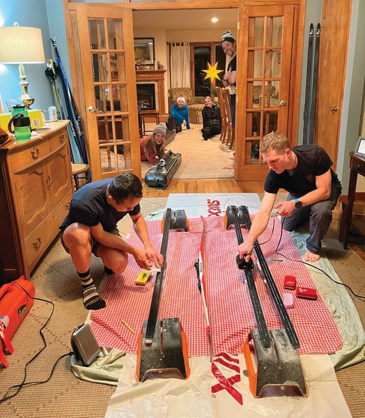 How to Hot Wax Nordic Skis — The Mountaineers