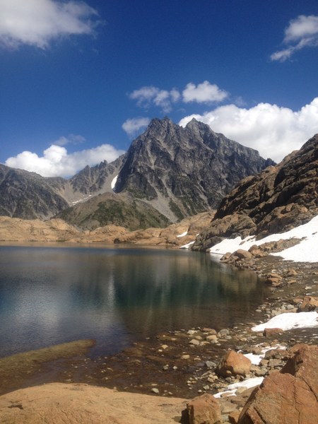 Mt Stuart from Ingalls Lake