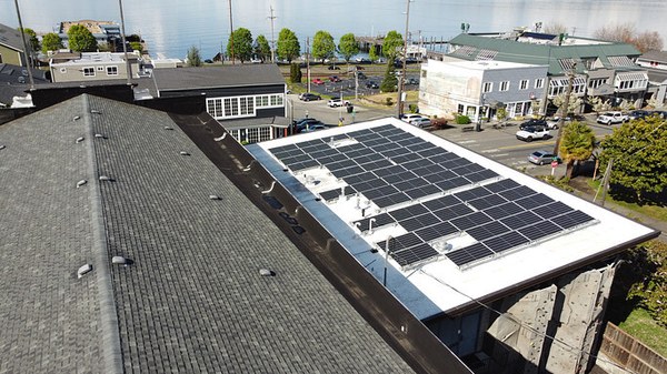 Solar panels on the Tacoma Program Center. Photo courtesy of Esther Ladwig..jpg