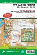 Wasatch Front, UT No. 4091SXL: Green Trails Maps