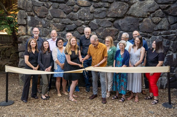 Mountaineers Carbon Footprint Reduction Committee members, project partners, and elected officials cut a ribbon to celebrate the completion of the Tacoma Net Zero project..jpg