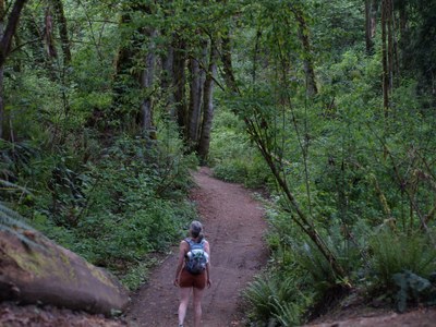 April Hikes:  2.5  - 5 miles, 250 - 1,000 feet gain - Saint Edward State Park