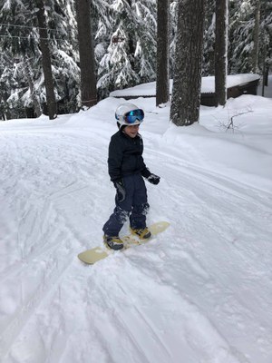 Snowboard Lesson (part of series) - 2024 - Meany Lodge