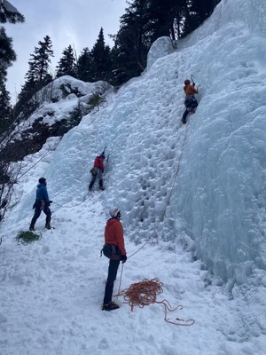 Foam Wall Practice Session