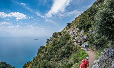 WALKING THE WILD;  Hike Italy's Amalfi Coast with Linda Shewey